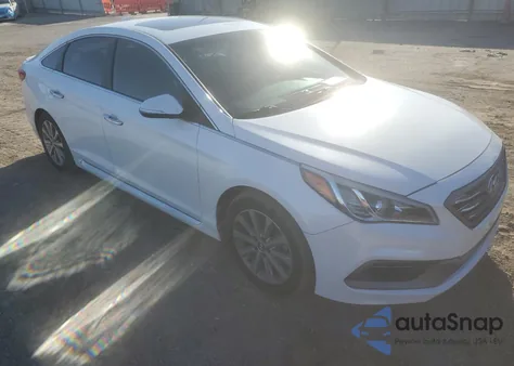 2017 Hyundai Sonata Spo from USA, damaged, VIN 572308